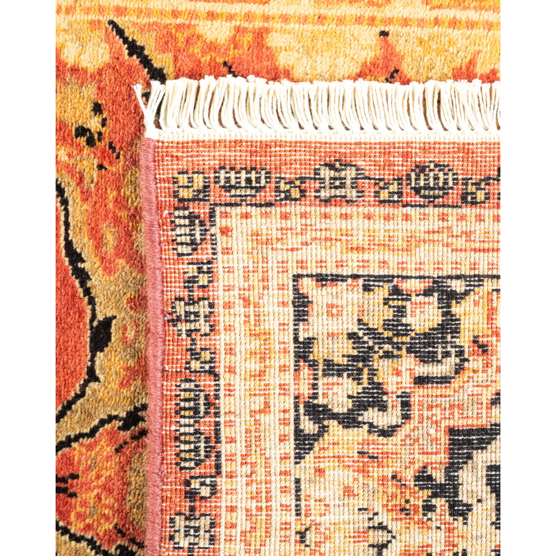 Classic One-of-a-Kind 2' 8" X 12' 1" Hand Knotted Area Rug