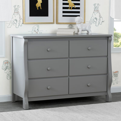 Universal 6-Drawer Double Dresser, Greenguard Gold Certified
