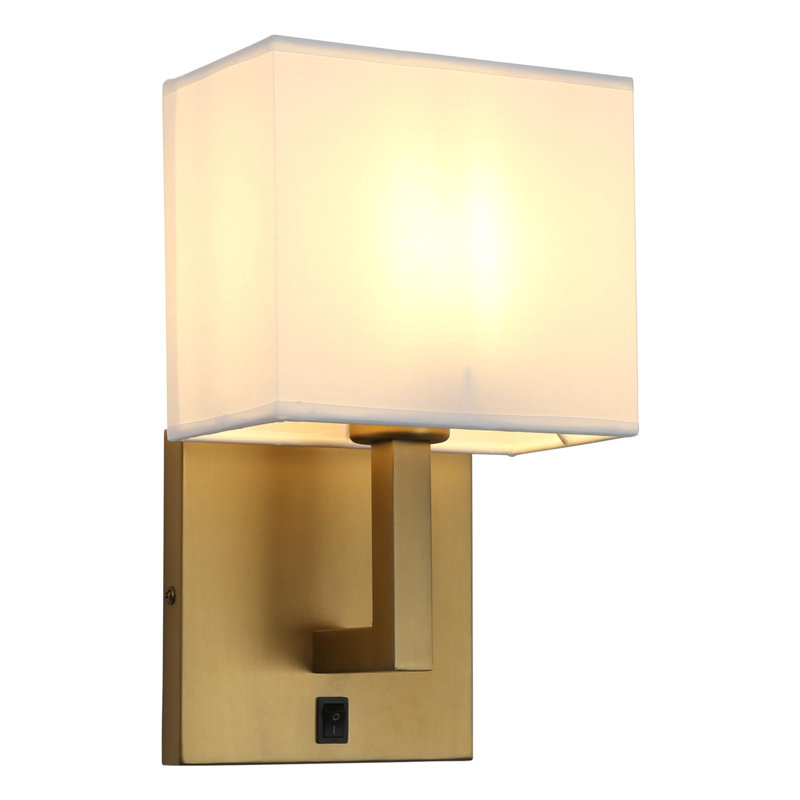 Sabrenia Gold 30.5cm H Outdoor Sconce