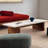 Wabi-sabi style natural travertine coffee table-908306013