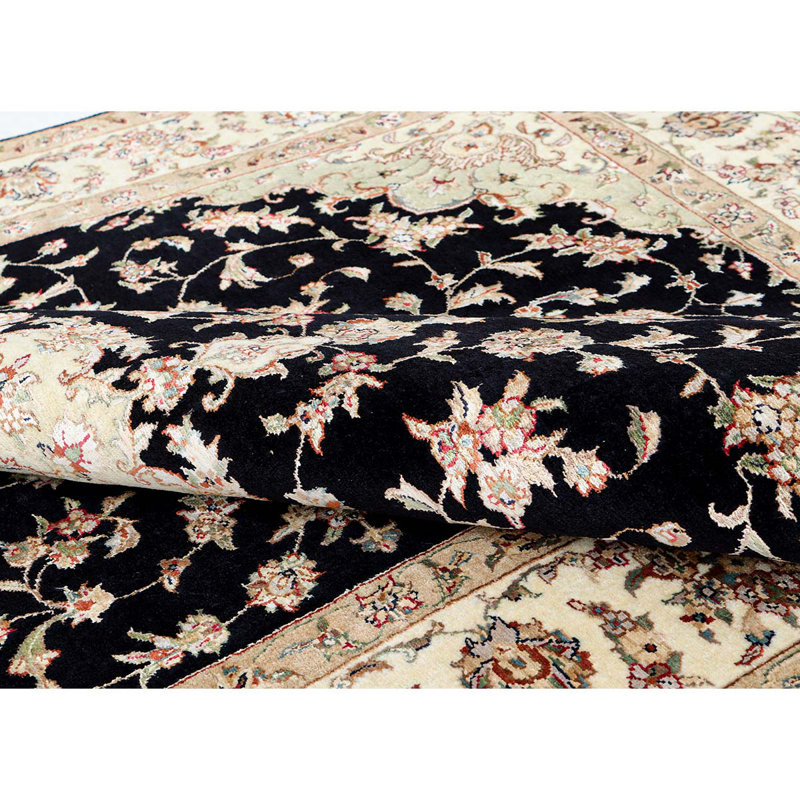 Hand Woven Wool Oriental Area Rug, Rectangle 8' x 10'