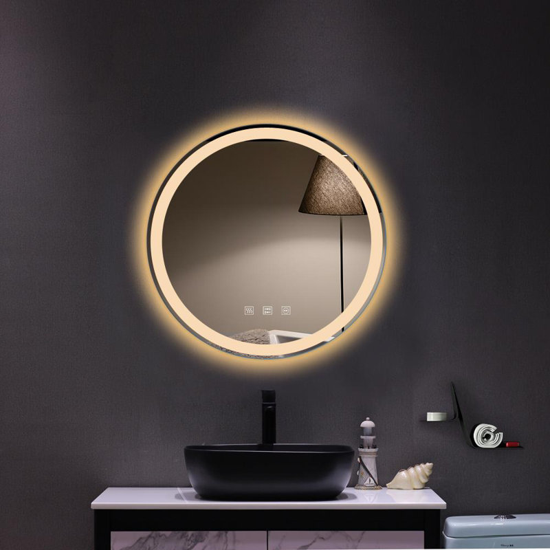 Miroir de salle de bain éclairé Laub