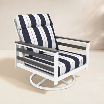 Townsend Sunbrella® Swivel Patio Lounge Chair