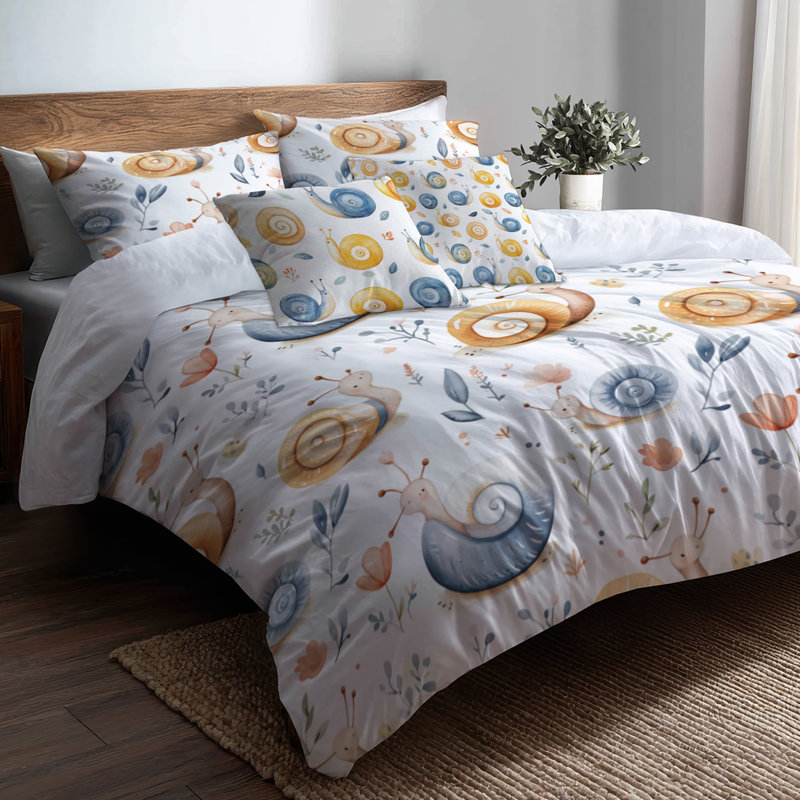 Ensemble de literie 6 pièces Garden Garden, King Comforter + 5 Additional Pieces