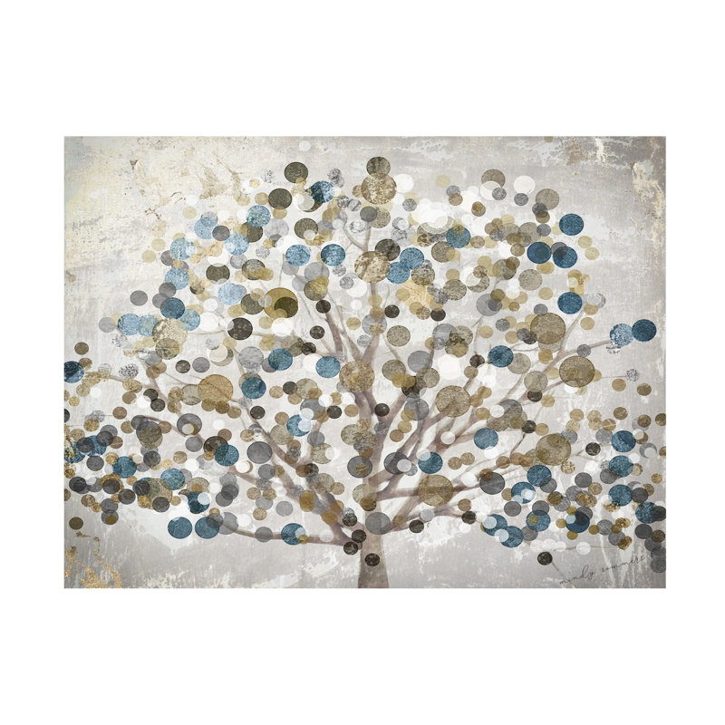 Art sur toile «Bubble Sasha Bubble Tree »_ALI73212, H 14 po x l 19 po