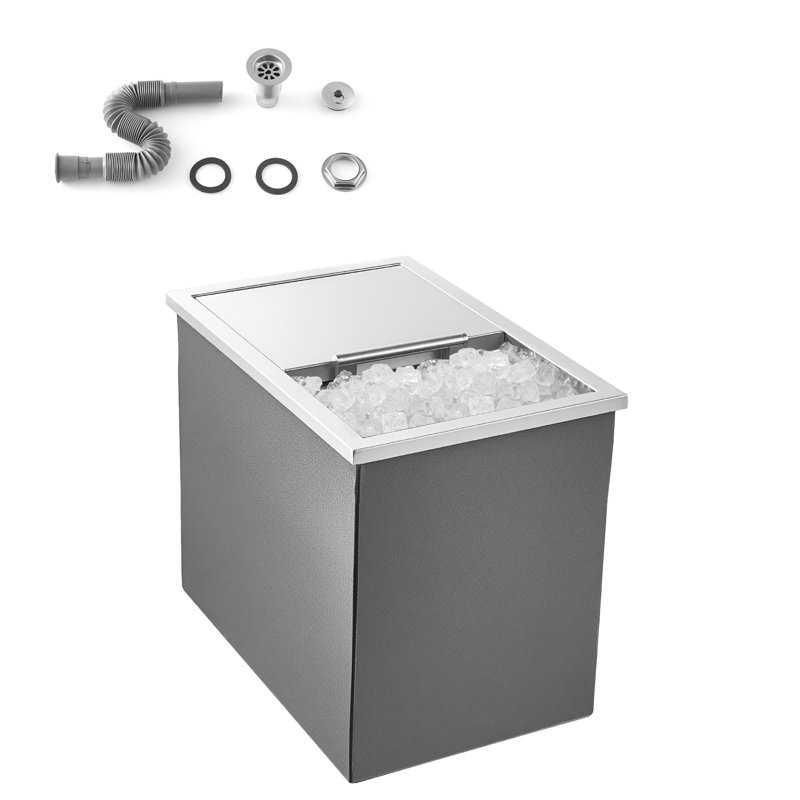 Bac à glaçons 28,6 pte 28 po x 12 po x 15 po