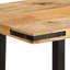 Solid Wood Top Console Table-1980550218