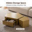 Ensemble de 2 tables basses gigognes