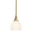Trumpet 1-Light Single Dome Pendant-79322567-79322574