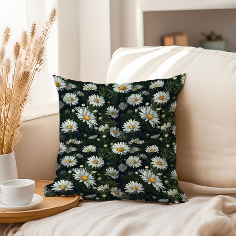 Floral Daisy Flowers Pattern XVIII Modern