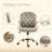 Luxury Tufted Office Chair For A Stylish Choice For Home & Office, Plush Comfort