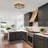 Deanna Glass Flush Mount