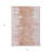 3' X 5' Terra Cotta Salmon And Copper Abstract Washable Indoor Outdoor Area Rug