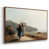 Walnut Floater Framed Canvas is unavailable