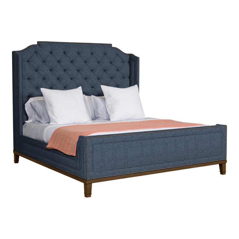 Michael Weiss Queen Glenwood Bed, Wrenn, Navada Blue, Yes