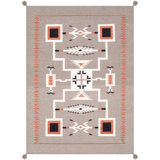 5'X8' Moroccan Area Rug in Mocha