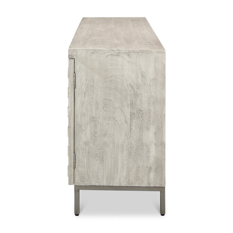 Cubist 79'' W Solid Wood Sideboard