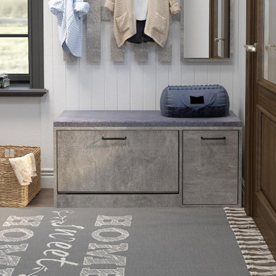 14 Pair Shoe Storage Bench