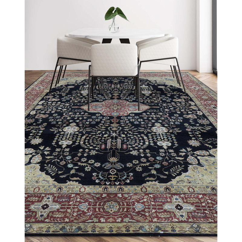 Ferrahan Wool Oriental Area Rug