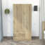 Armoire Ferrante avec trois tiroirs, cinq tablettes et tringle, rangement de chambre à coucher moderne-1972717190