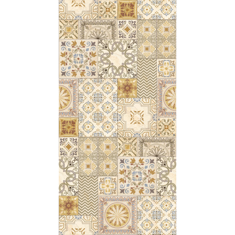 Maple Easy to Clean Vinyl Mat, Runner 3' x 9'
