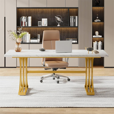 63" Modern Executive Desk (Not Including Chair)