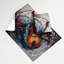 Tapisserie murale «Music Balalaika»-133638671