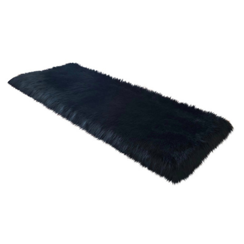 Tapis noir Wiesner, Tapis de couloir 2 pi 6 po x 6 pi