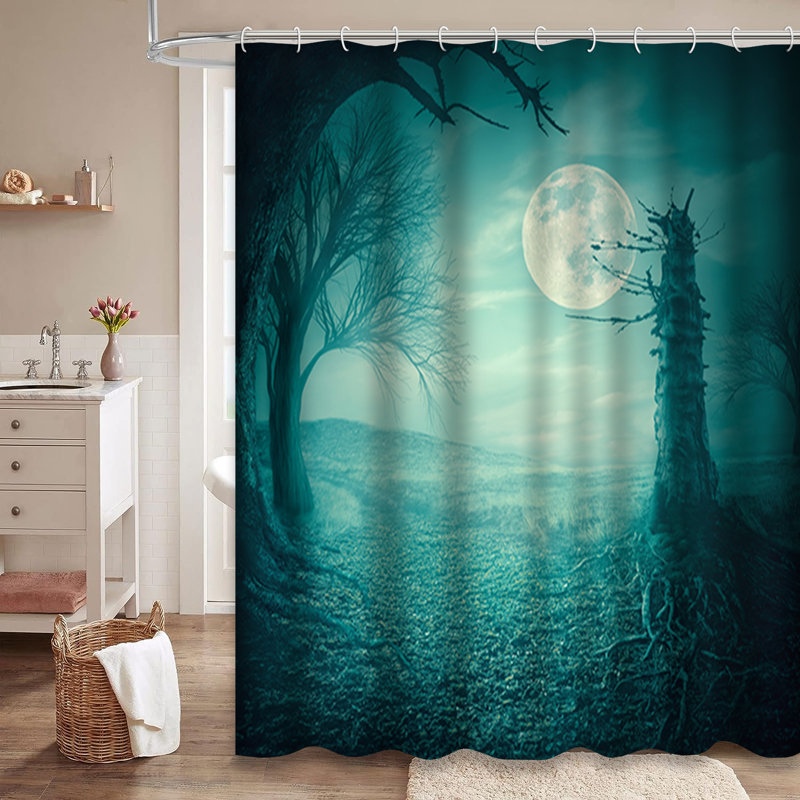 Rideau de douche Mystical Autumn Trees Roots, L 72 po x l 72 po