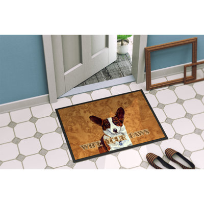 Paillasson antidérapant pour l’intérieur Tama Wipe your Paws