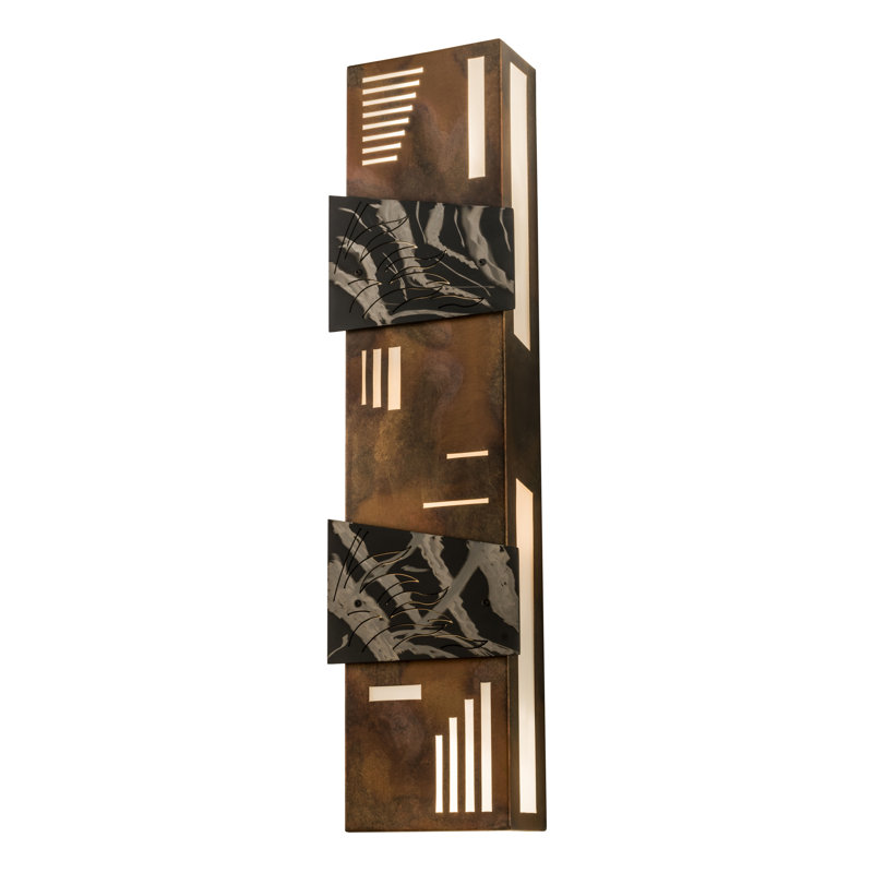 Indigo Flush Mounted Sconce