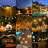LED Outdoor String Lights 100FT Patio Lights with 37 Shatterproof Edison Bulbs