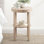 Solid Wood End Table