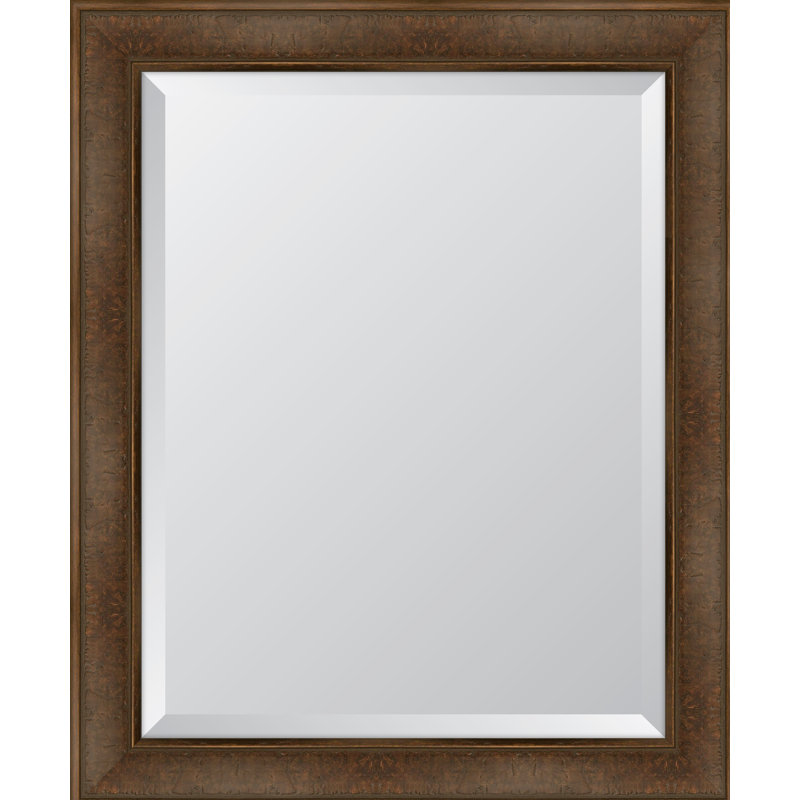 Wall Mirror, 34" H x 28" W