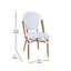 Ensemble bistro commercial avec table et quatre chaises Rylan-878254554