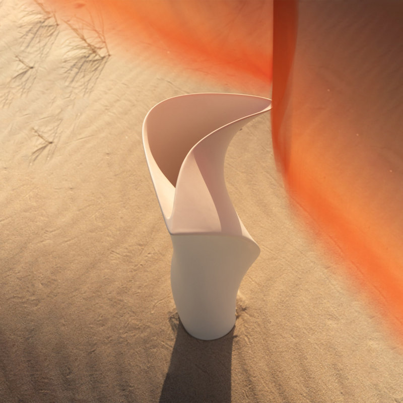 Euphonious Vase-Matte White