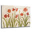 «Row of Red Amaryllis Light» par Cheri Blum, art mural en verre acrylique-894247414