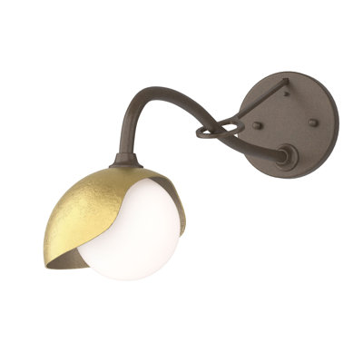 Brooklyn 1 - Light Hardwired Armed Sconce