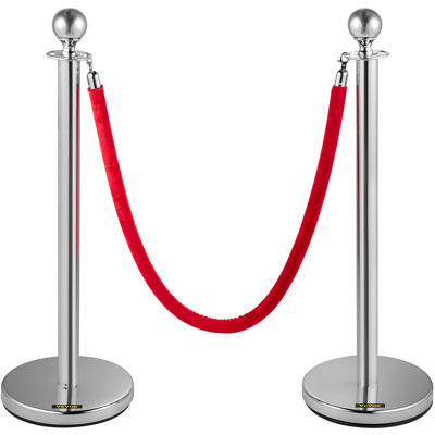 VEVOR 35.4'' H x 60'' W Stanchion System