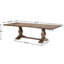 Ensemble de table de salle à manger en bois massif récupéré-1329432051-1329432060-1329581100