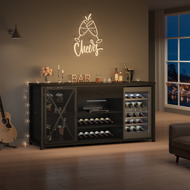 Bar 70,9 po, Chêne noir