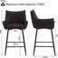 Anjum Upholstered Counter Stool-281771109