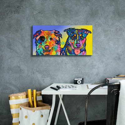 'Duo' by Dean Russo Canvas Wall Art