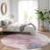 Machine Washable Indoor/Outdoor Claudian ACN1532 Mauve Rug
