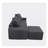 Convertible Modular Sectional Sofa Set Popular Microfiber Fabric Compression Sofa-1350057653