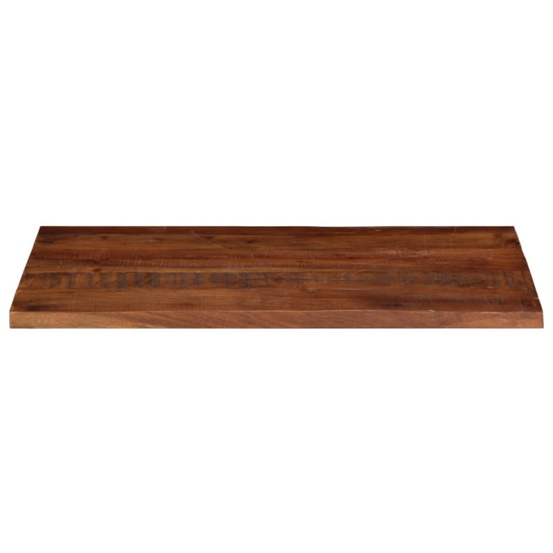 Solid Wood Table Top, 2.5cm H x 110cm W x 50cm D