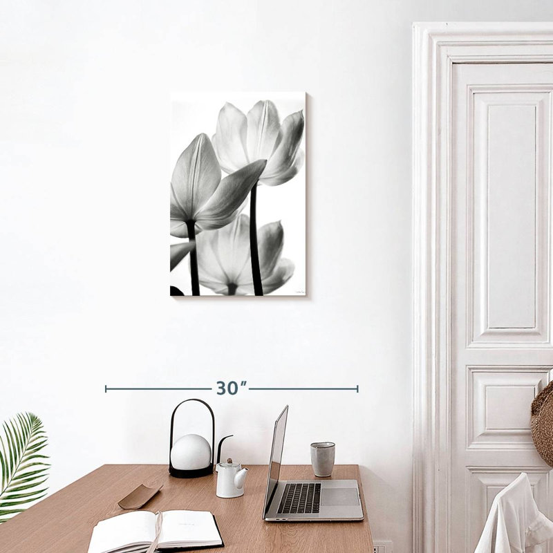 Harnek Translucent Tulips I, 24" H x 16" W