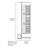 ZLINE 24 in. 12.4 cu. ft. Triple Zone 100 Bottle Column Wine Cooler Accents-111721480