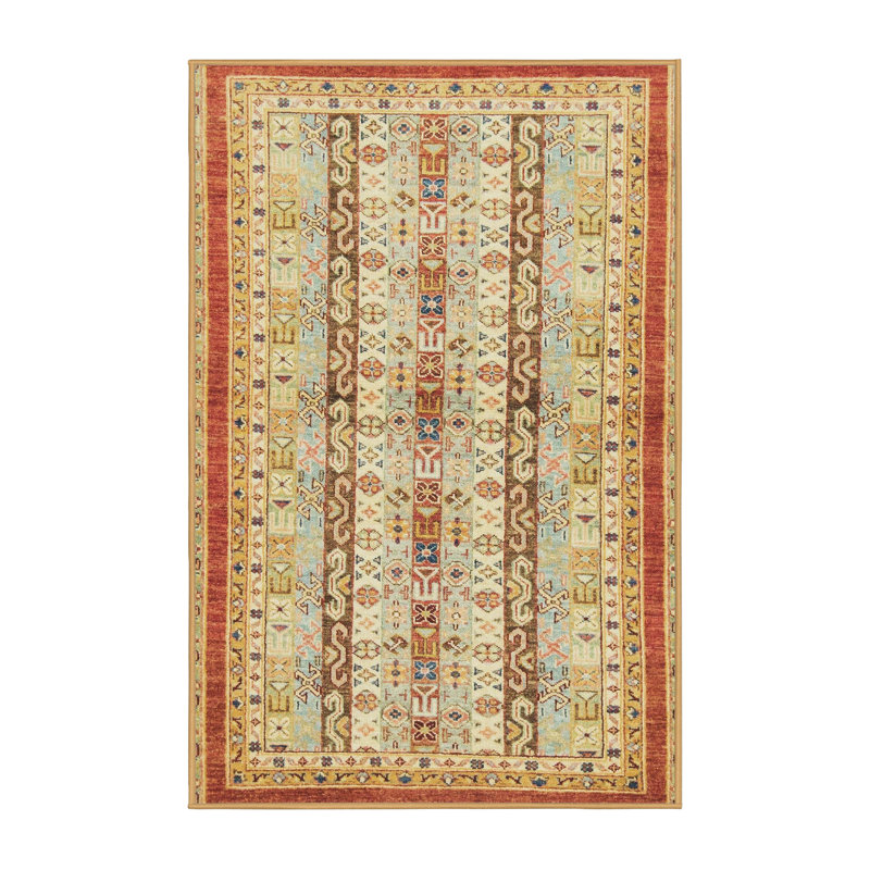Abstract Indoor Rug, Runner 2' x 5'