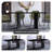 Metal Base Dining Table-1100441934